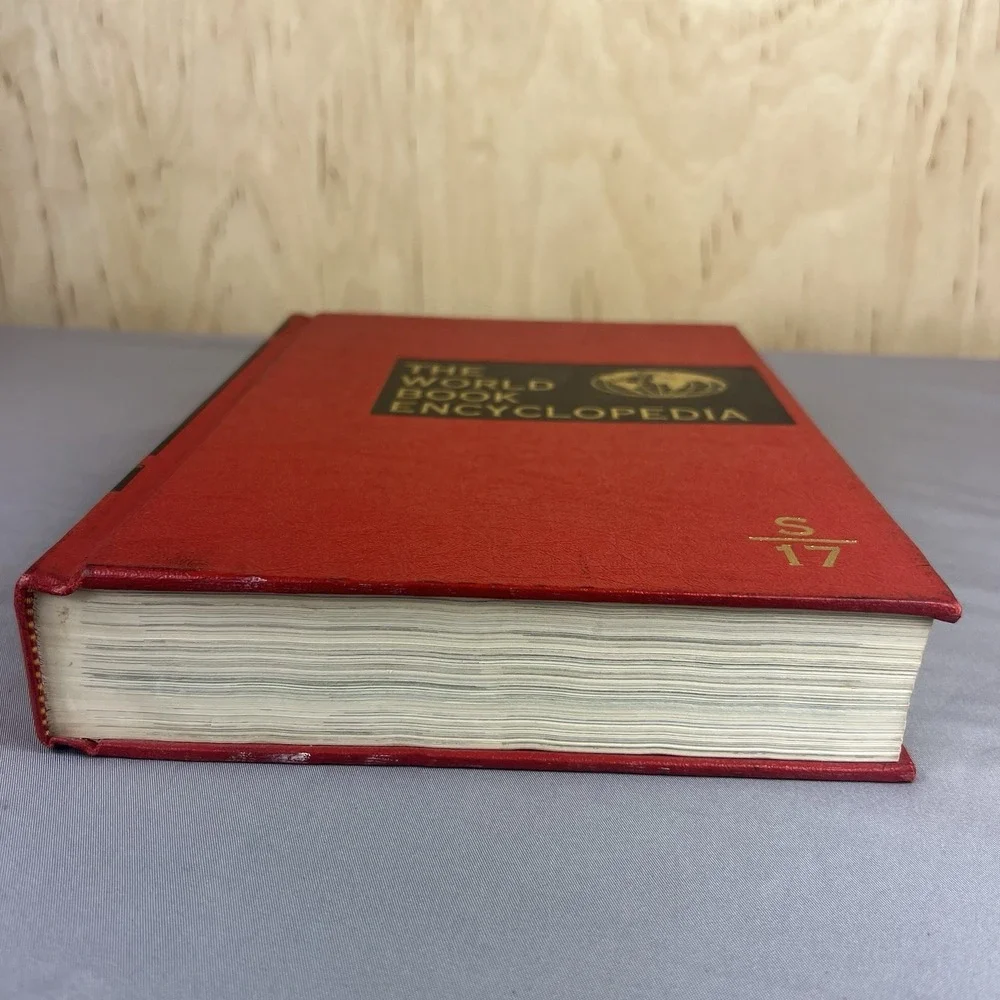 1970 The World Book Encyclopedia Volume 17 S Hardcover Vintage Book